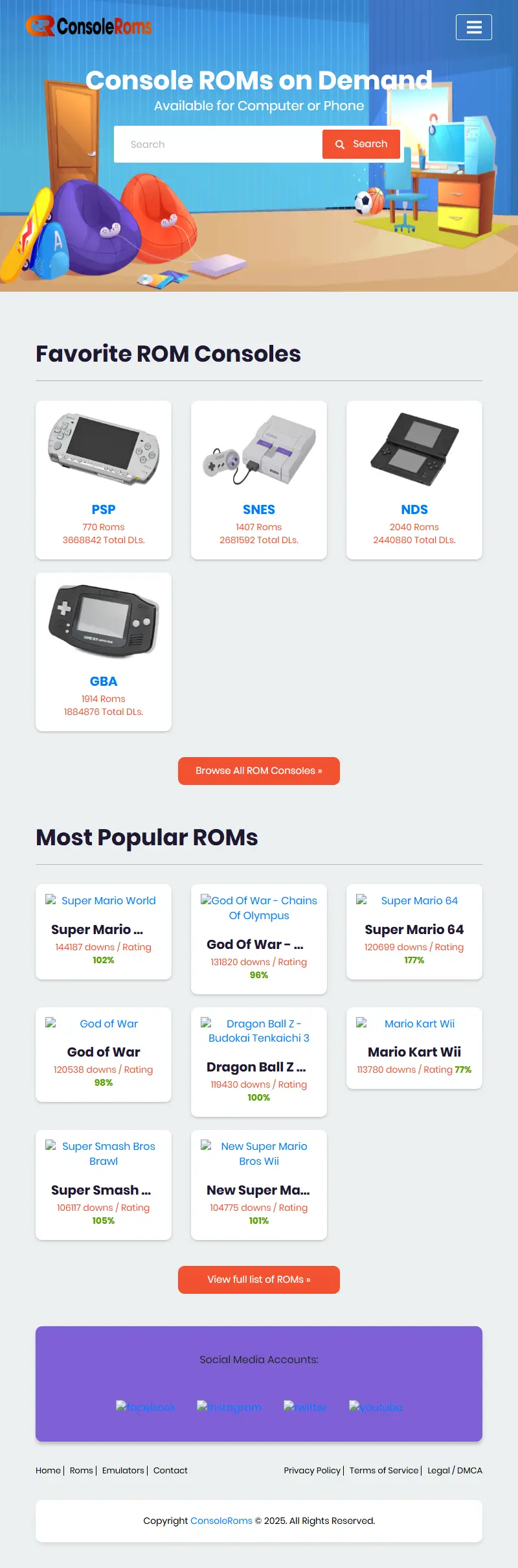 backlink from consoleroms.com