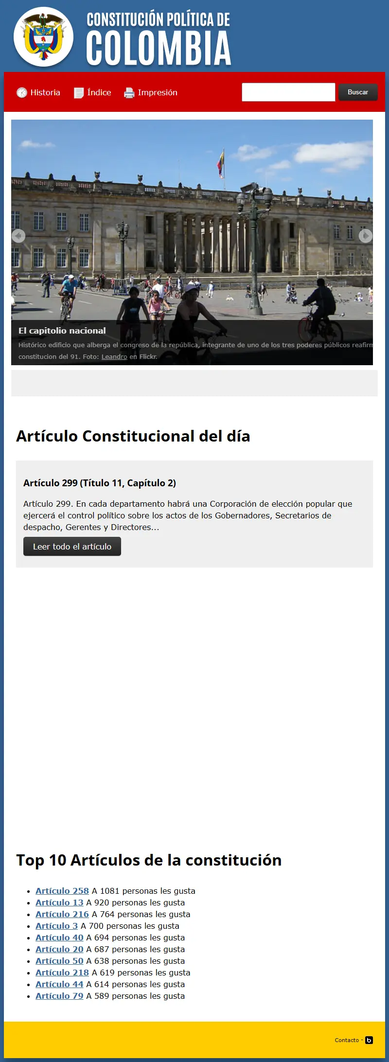 backlink from constitucioncolombia.com