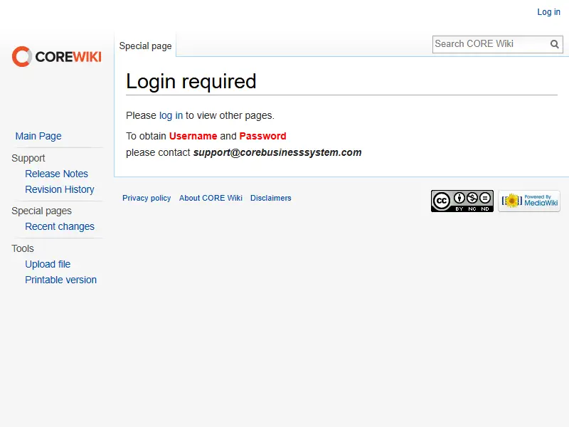 backlink from coreincloud.com