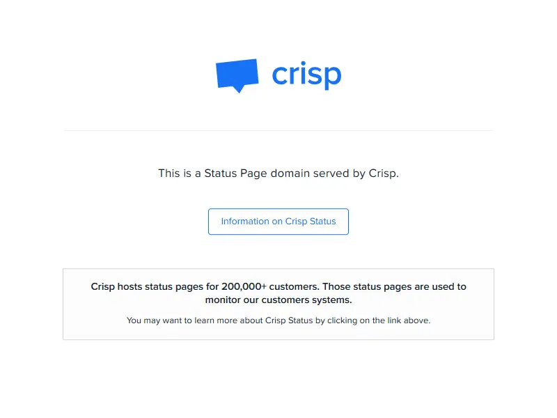backlink from crisp.watch