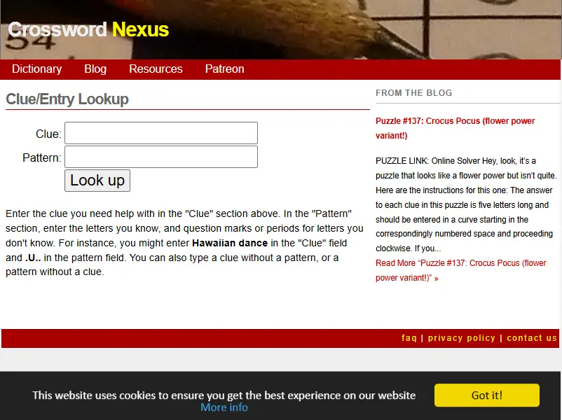 backlink from crosswordnexus.com