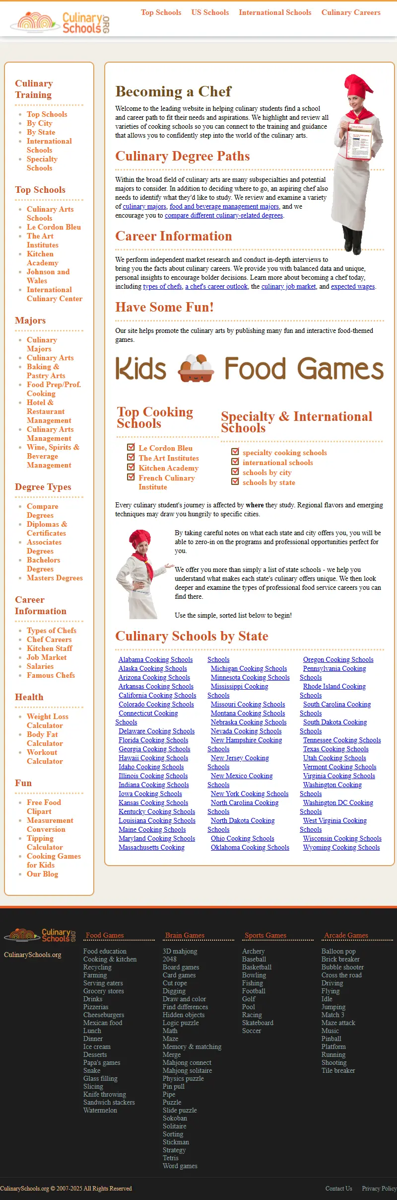 backlink from culinaryschools.org