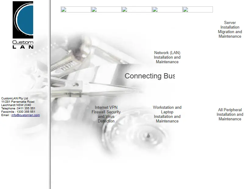 backlink from customlan.com