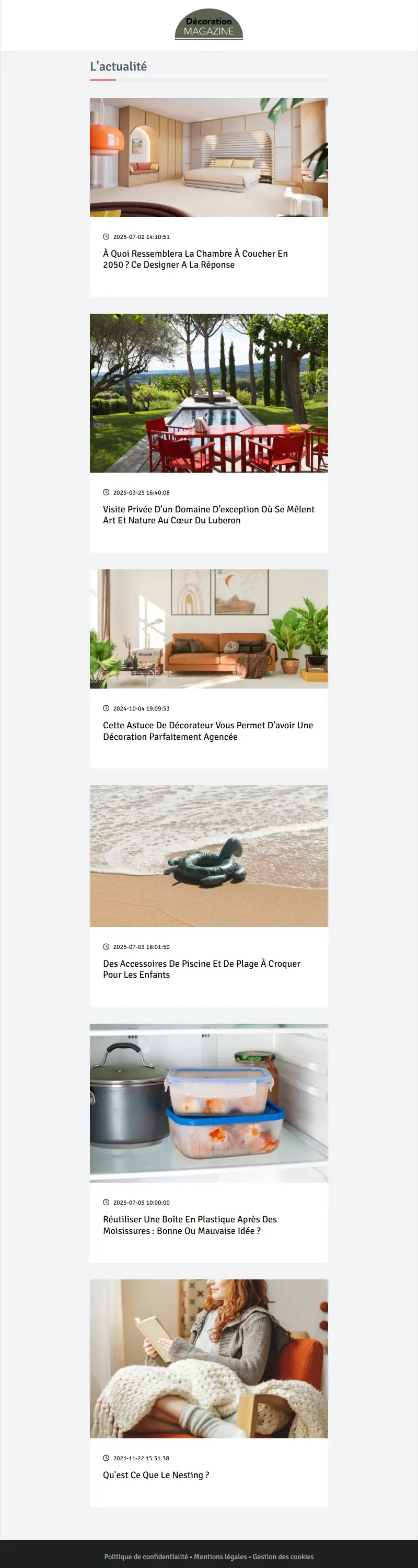 backlink from decorationmagazine.fr