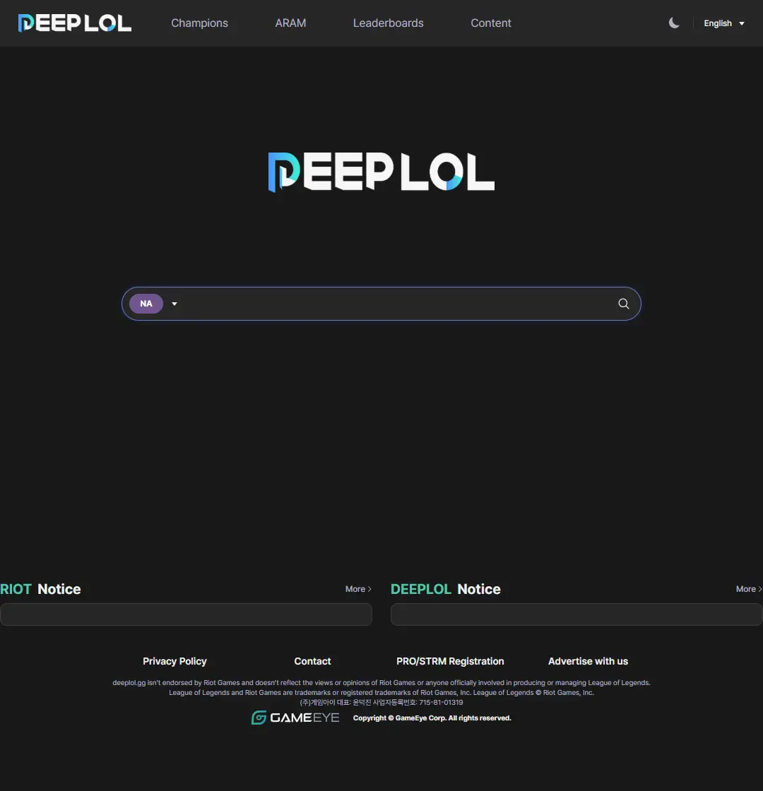 backlink from deeplol.gg