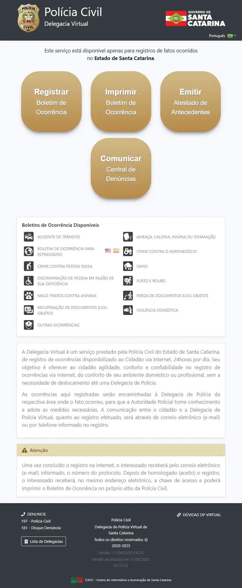 backlink from delegaciavirtual.sc.gov.br