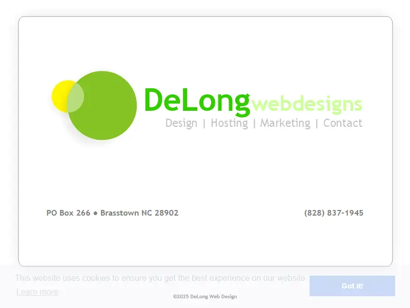 backlink from delongwebdesign.com