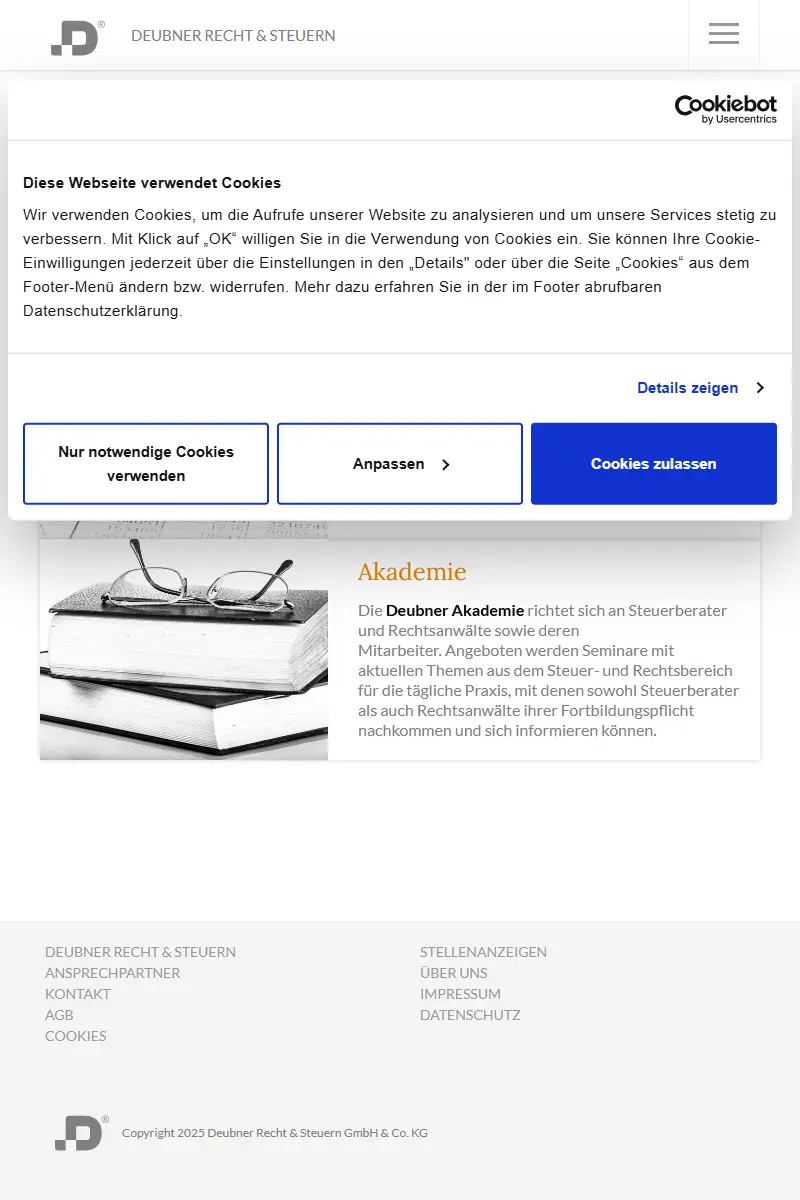 backlink from deubner-verlag.de