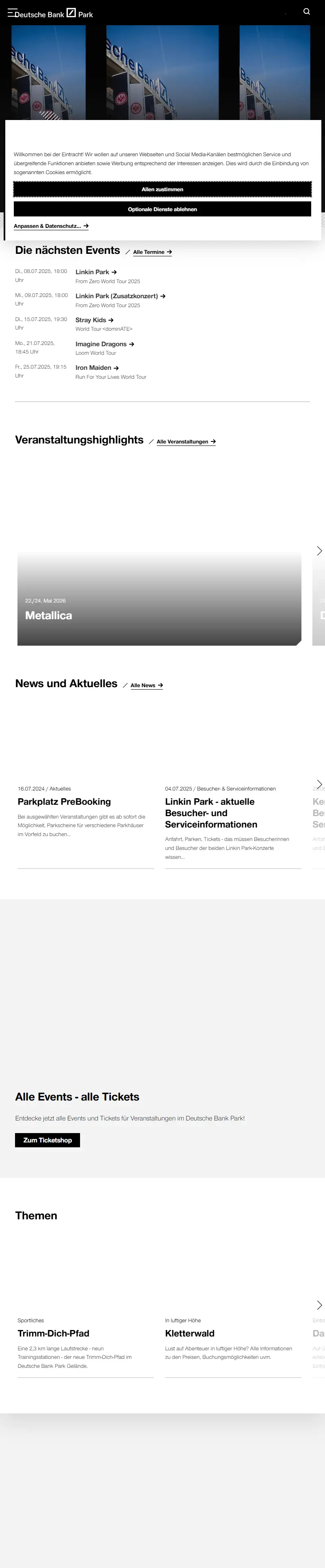 backlink from deutschebankpark.de
