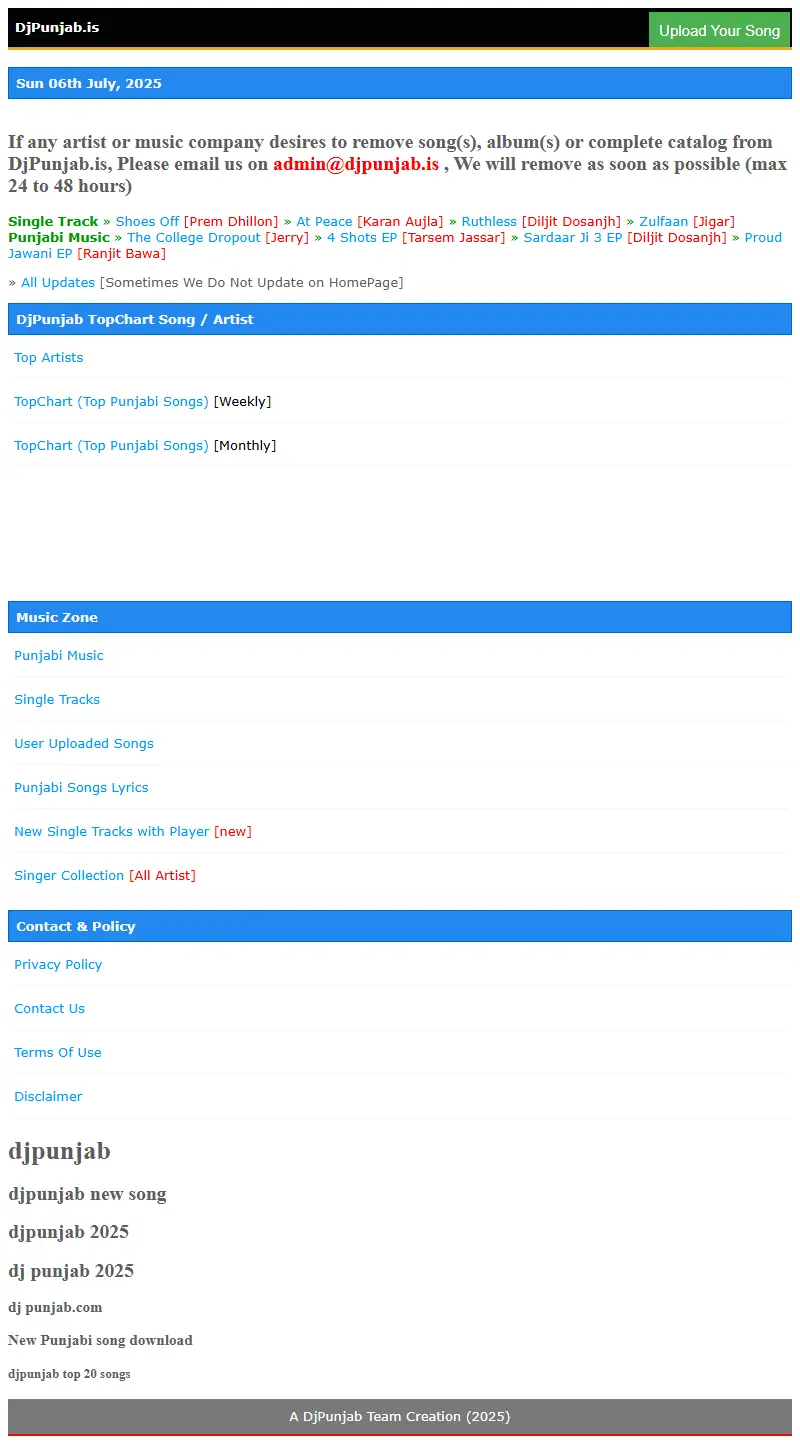backlink from djpunjab.is
