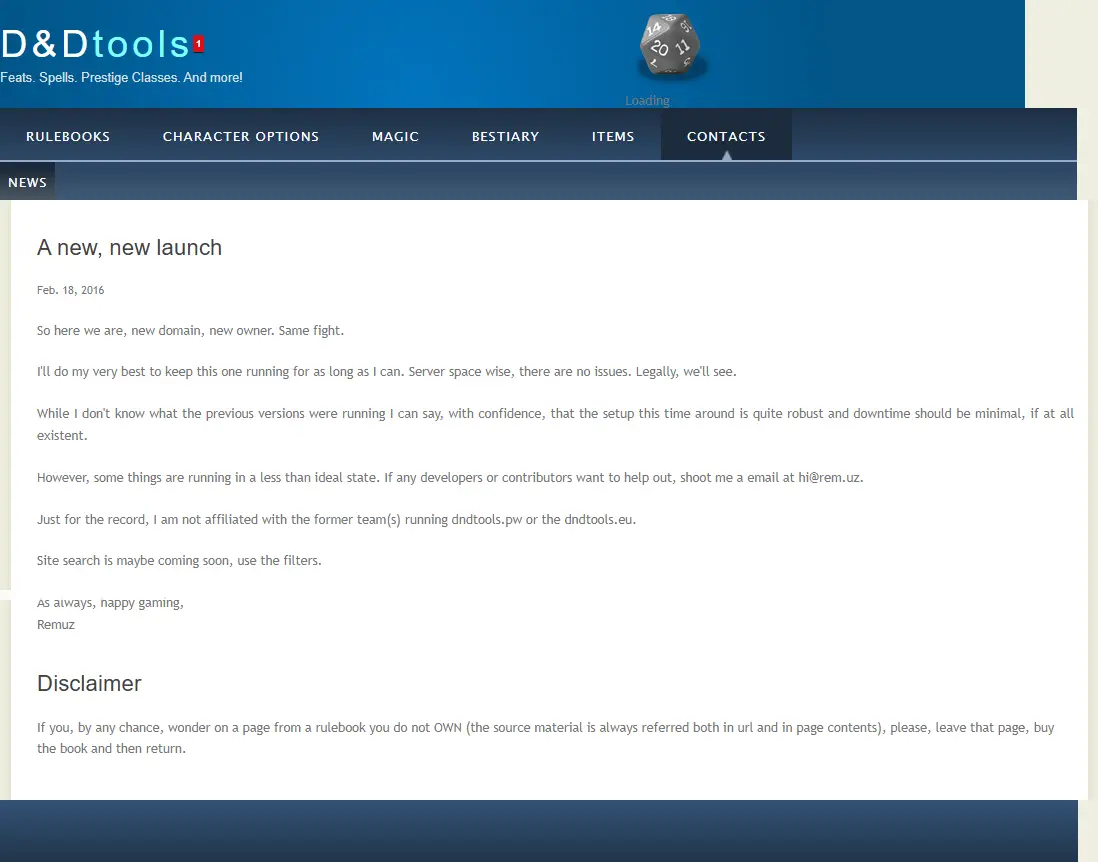 backlink from dndtools.net
