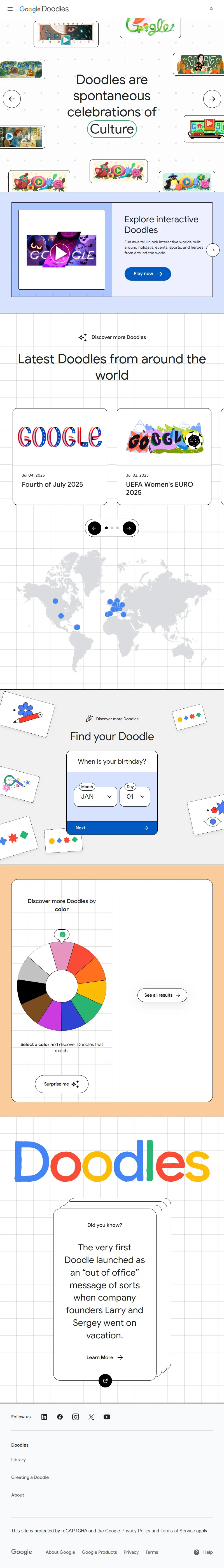 backlink from doodles.google