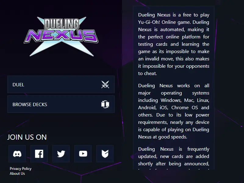 backlink from duelingnexus.com