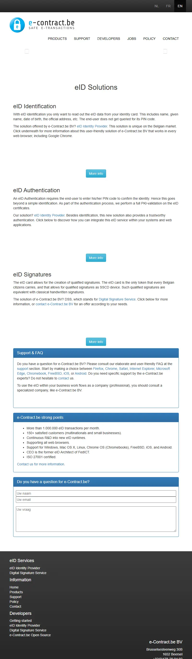 backlink from e-contract.be