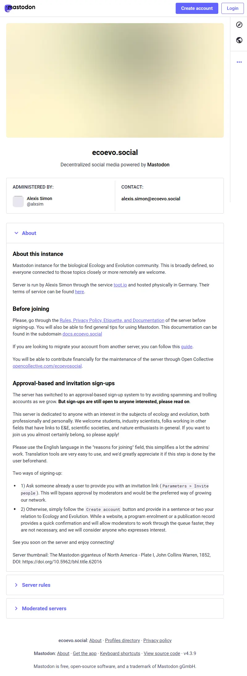 backlink from ecoevo.social