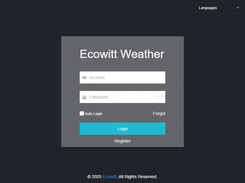 backlink from ecowitt.net