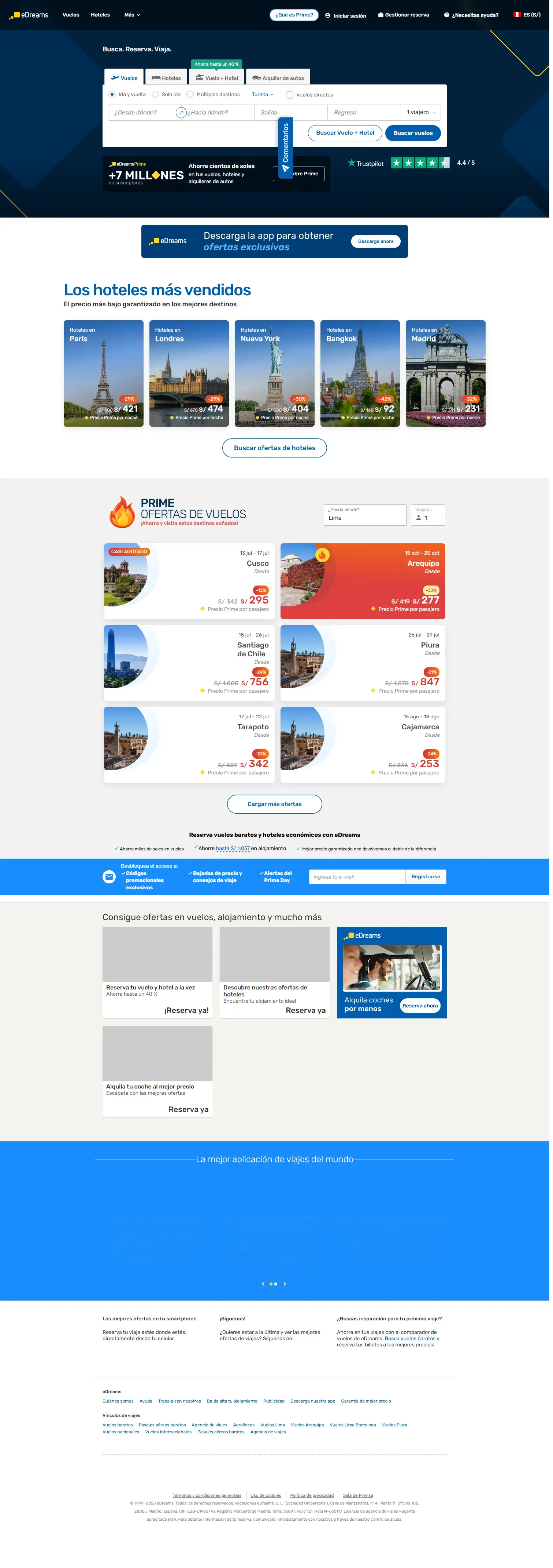 backlink from edreams.pe