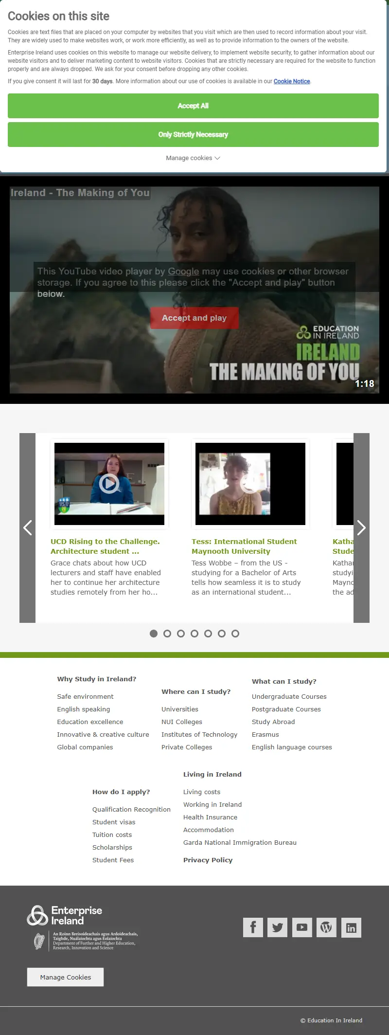 backlink from educationinireland.com