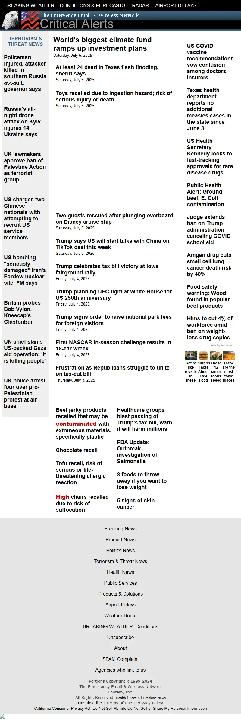 backlink from emergencyemail.org