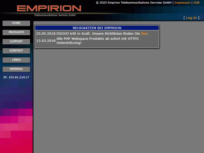 backlink from empirion.at