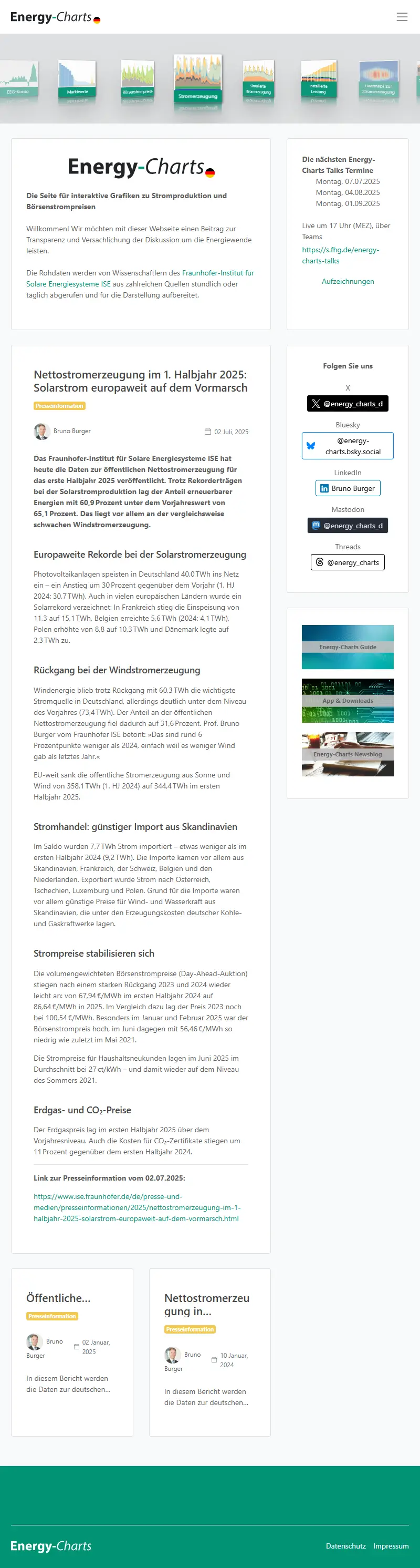 backlink from energy-charts.de