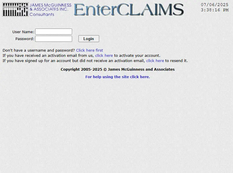 backlink from enterclaims.com