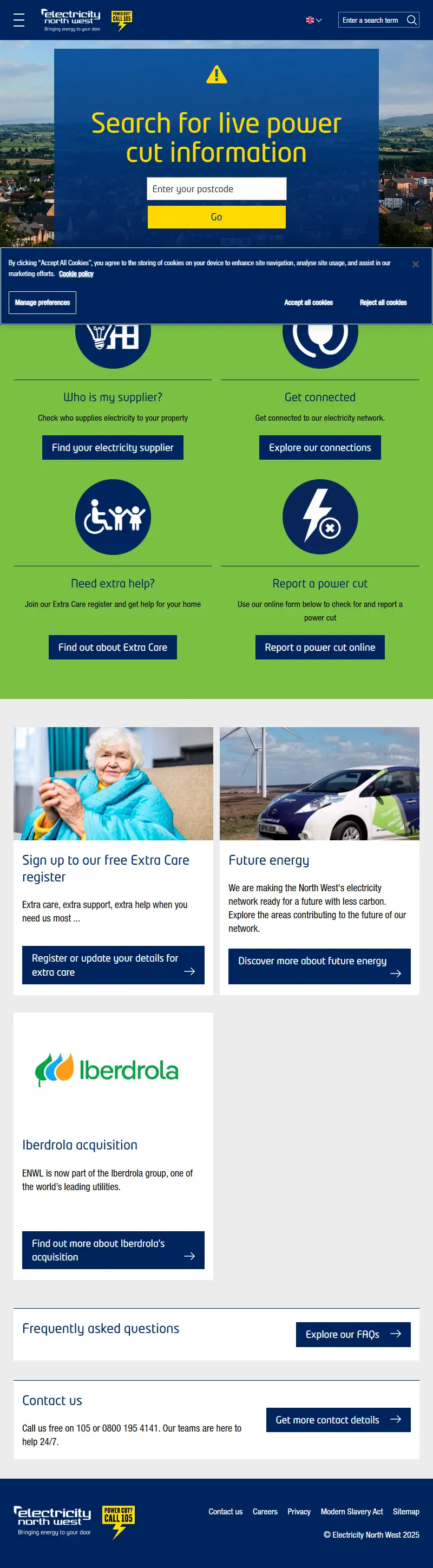 backlink from enwl.co.uk