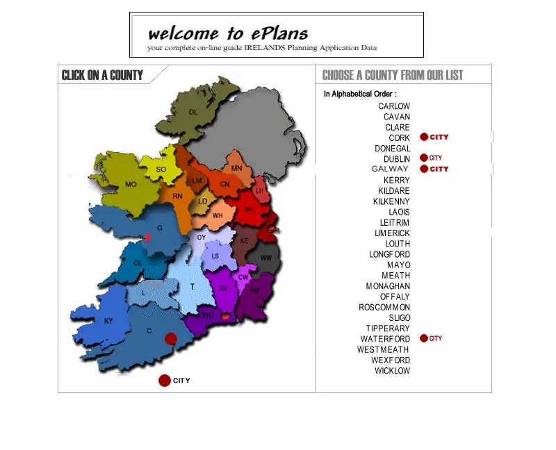 backlink from eplanning.ie