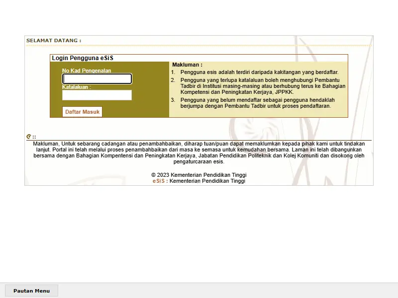 backlink from esis.gov.my