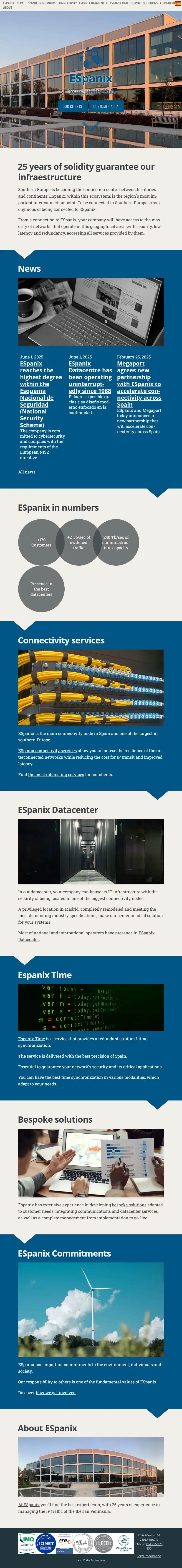 backlink from espanix.net