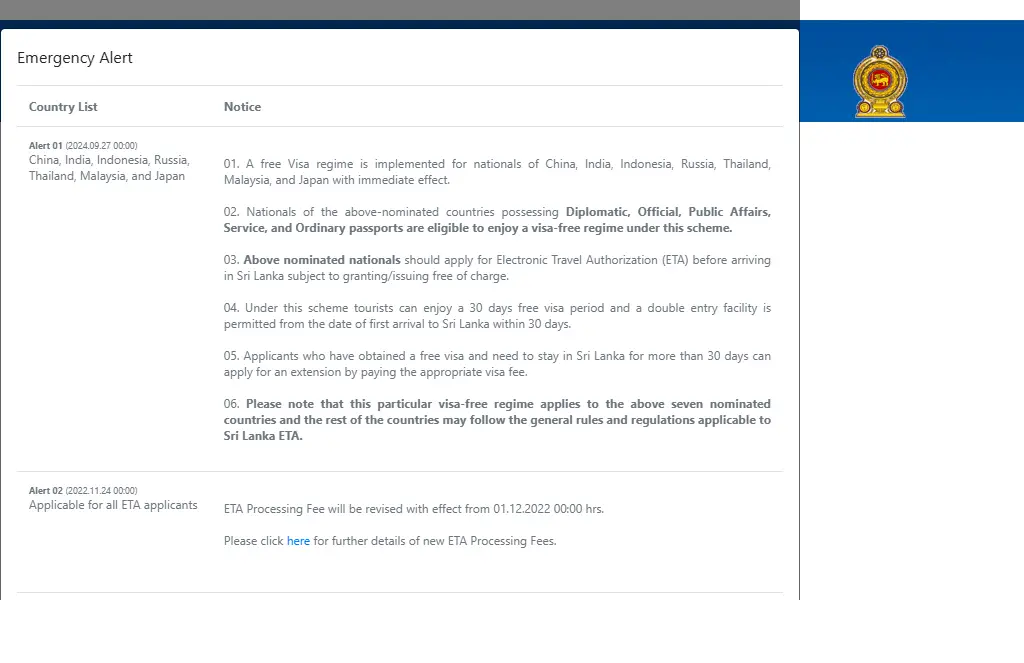 backlink from eta.gov.lk