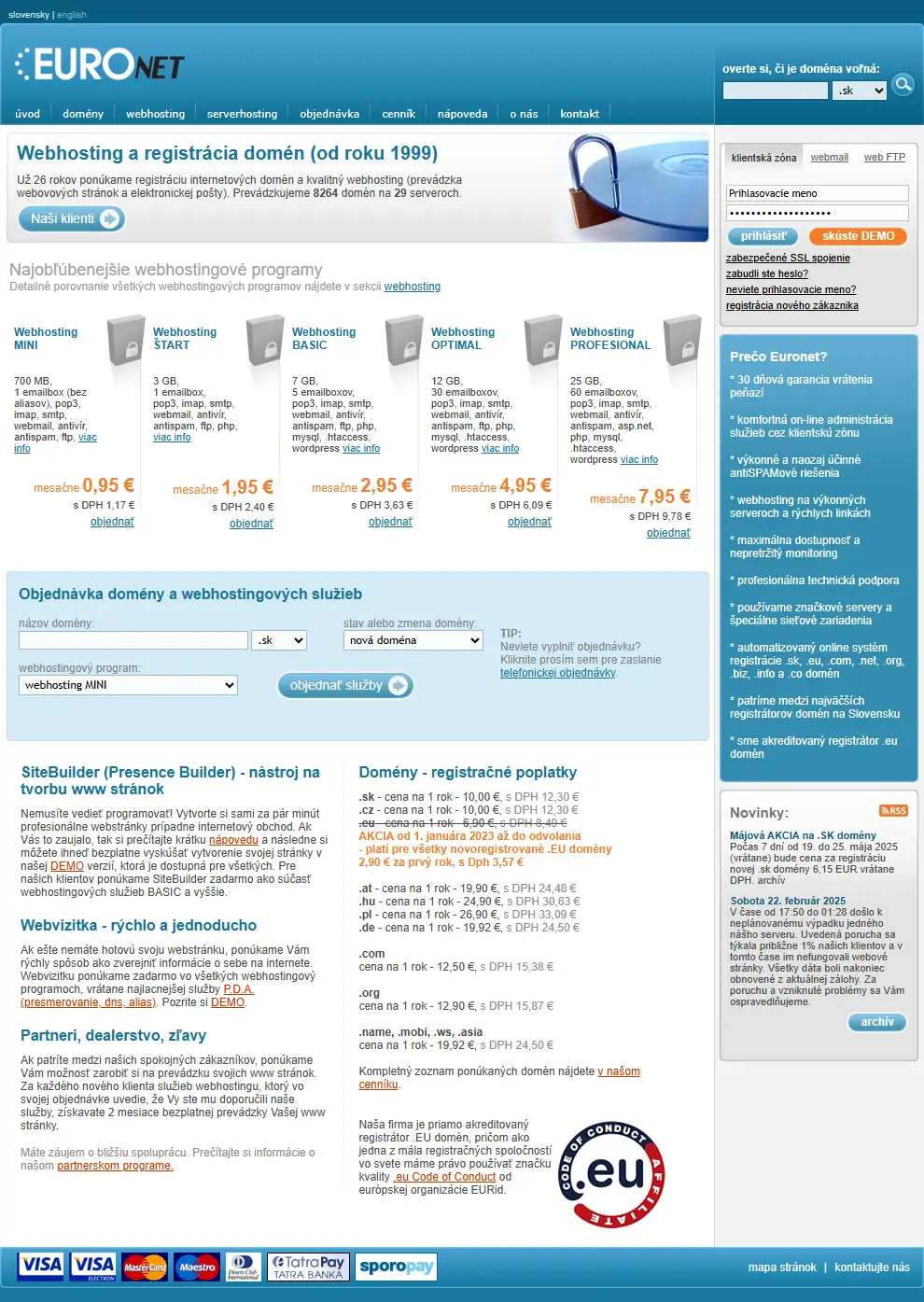 backlink from euronet.sk