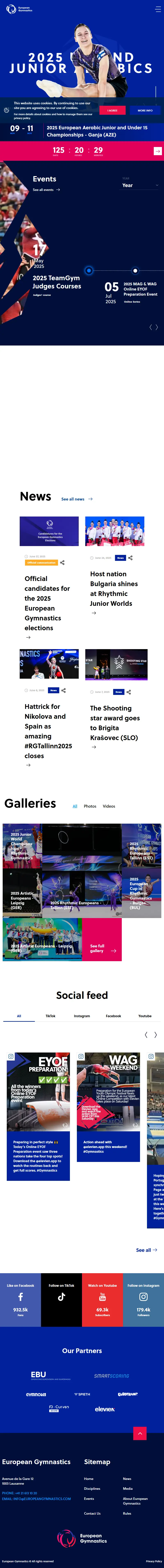backlink from europeangymnastics.com