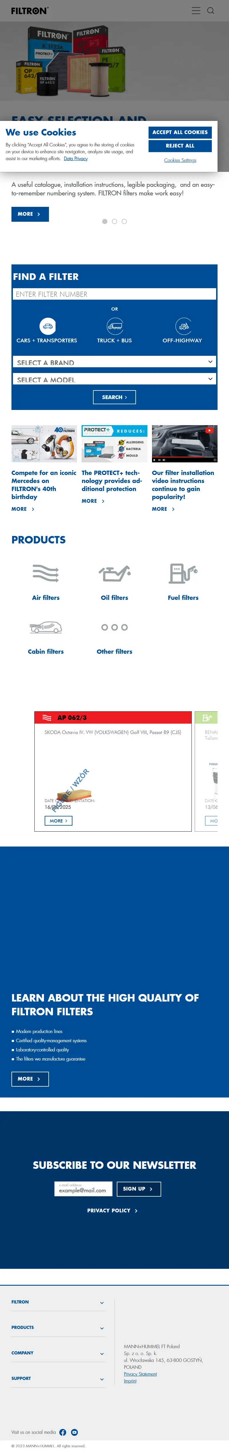backlink from filtron.eu