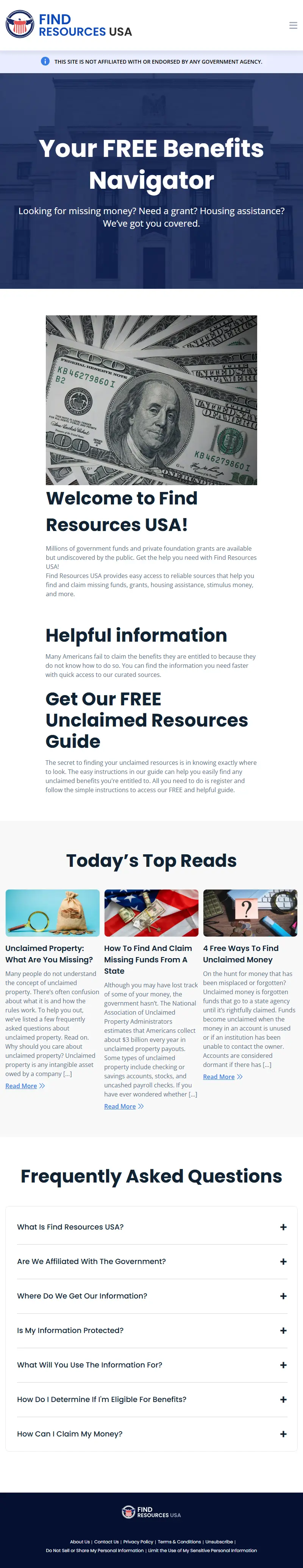 backlink from findresourcesusa.com