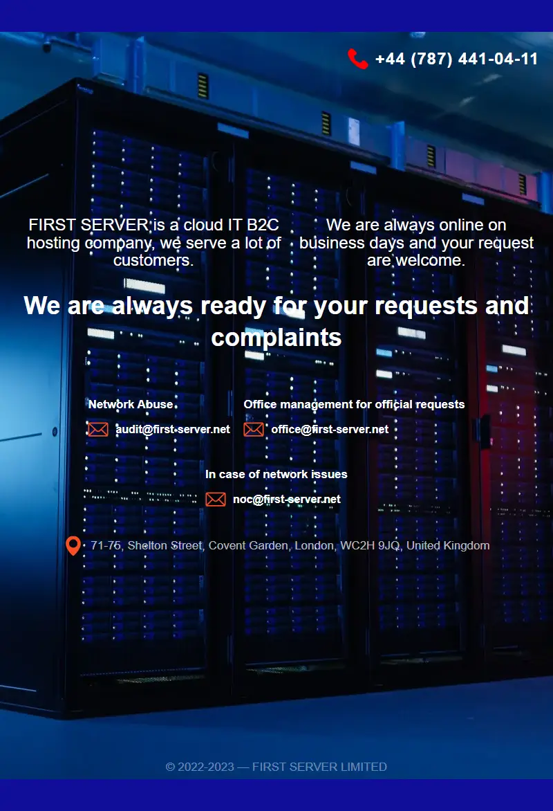 backlink from first-server.net