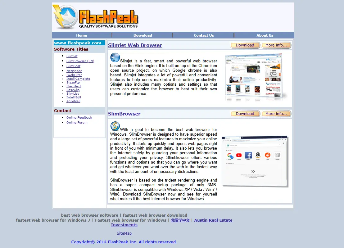 backlink from flashpeak.com
