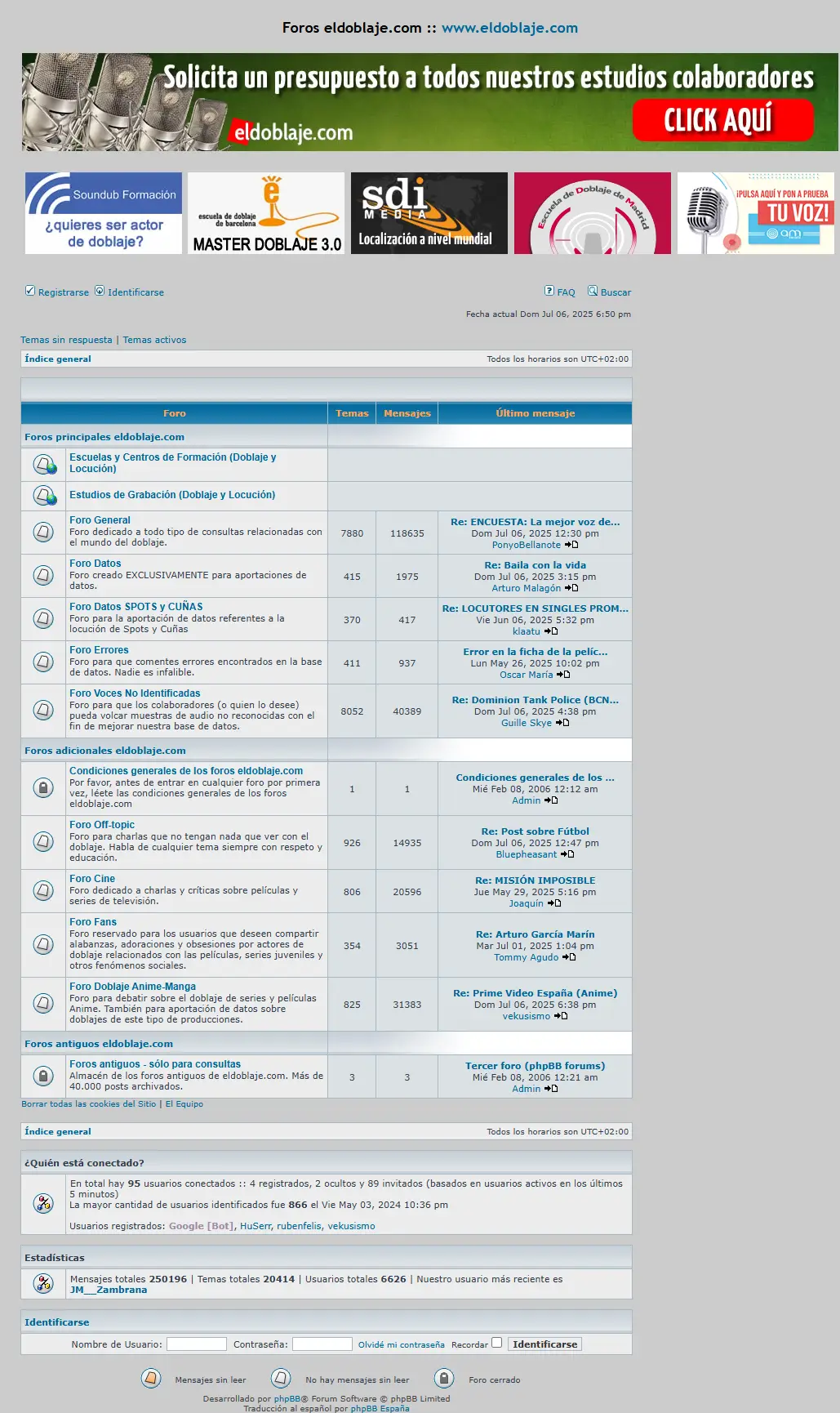 backlink from foroseldoblaje.com
