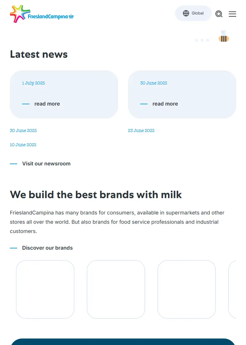 backlink from frieslandcampina.com