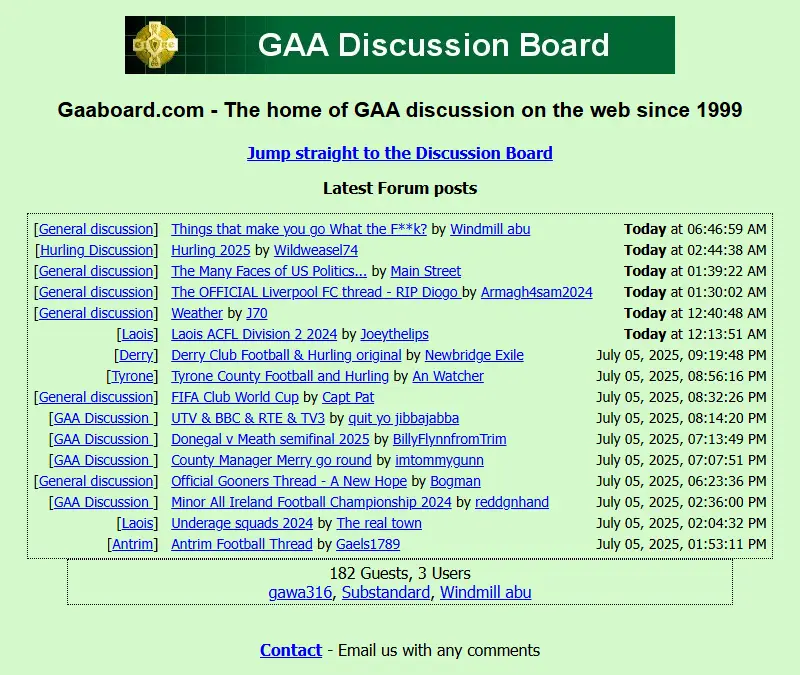 backlink from gaaboard.com