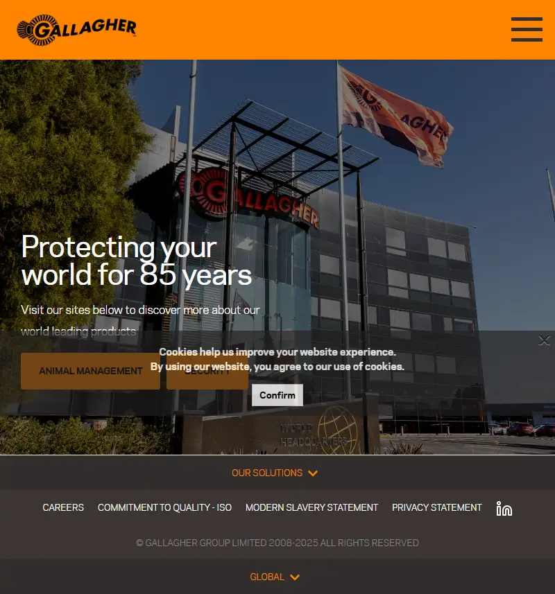 backlink from gallagher.com