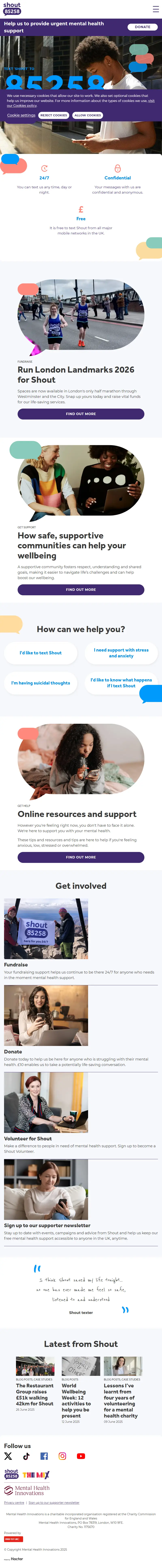 backlink from giveusashout.org