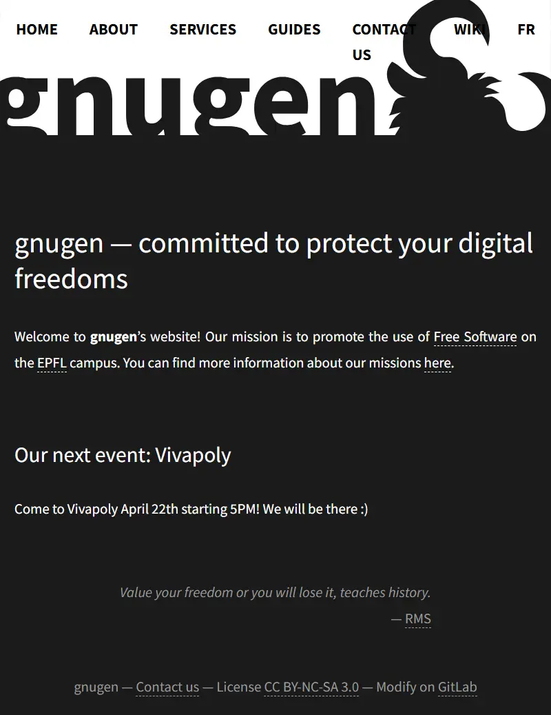 backlink from gnugen.ch