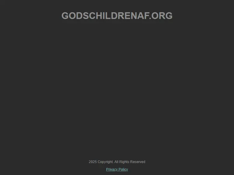 backlink from godschildrenaf.org