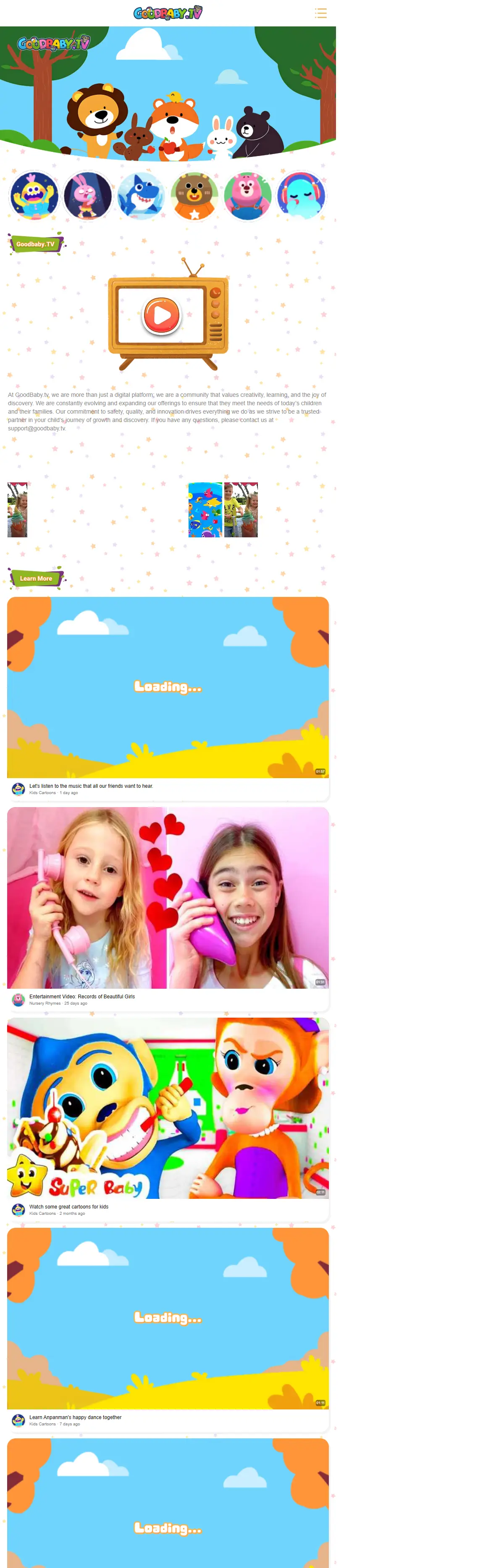 backlink from goodbaby.tv