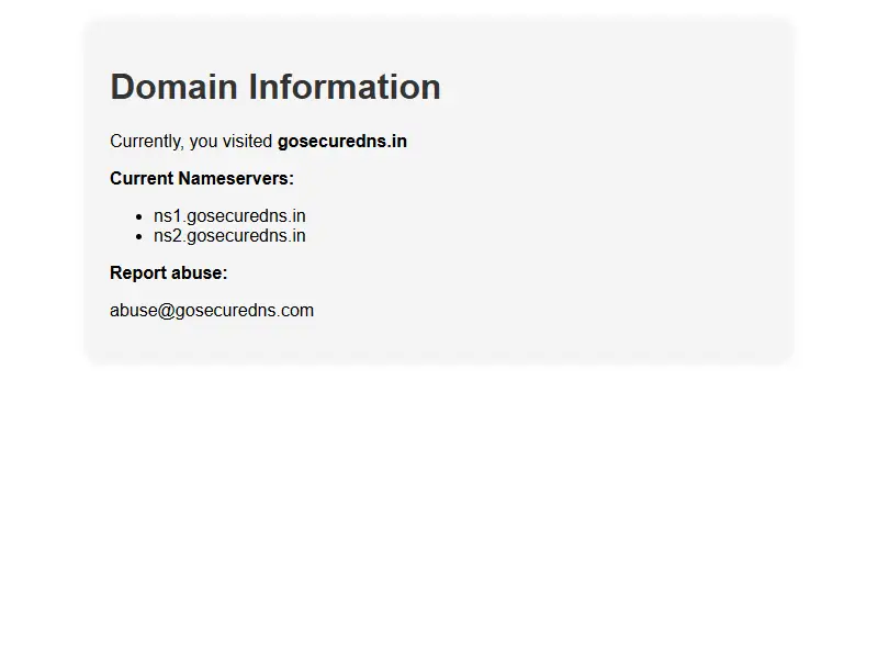 backlink from gosecuredns.in