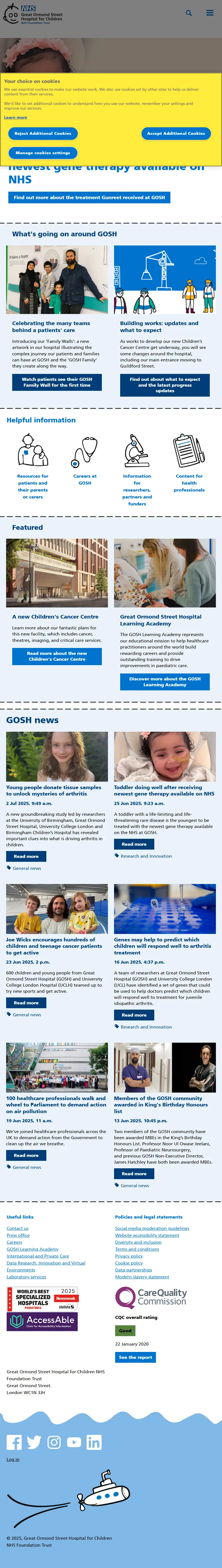 backlink from gosh.nhs.uk