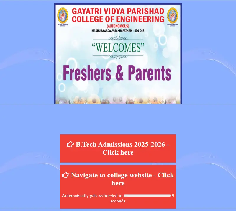 backlink from gvpce.ac.in