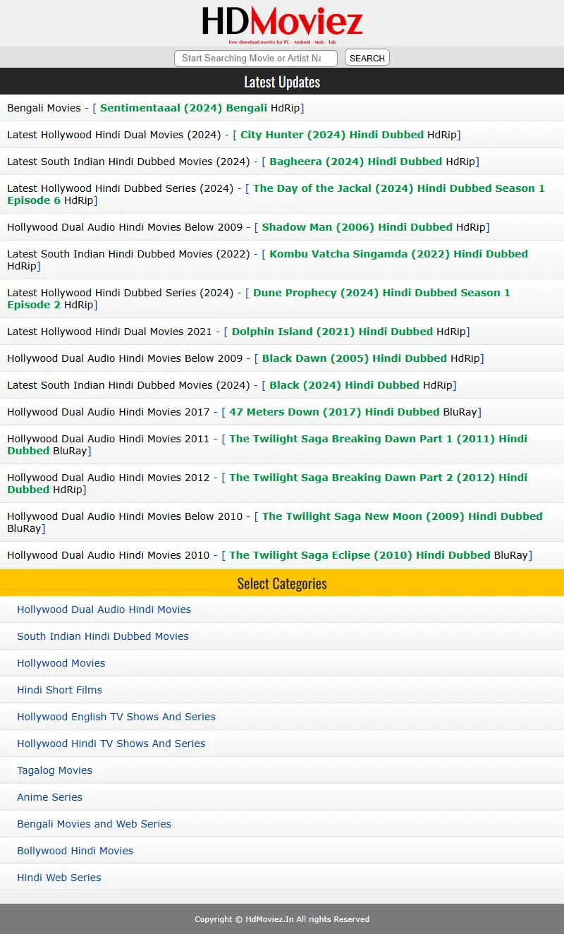 backlink from hdmoviez.live