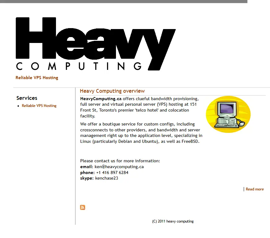 backlink from heavycomputing.ca